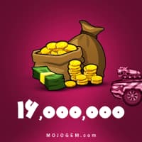 بسته 16,000,000 سکه HILL CLIMB RACING (تپه نوردی)