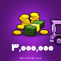 بسته 3,000,000 سکه HILL CLIMB RACING (تپه نوردی)