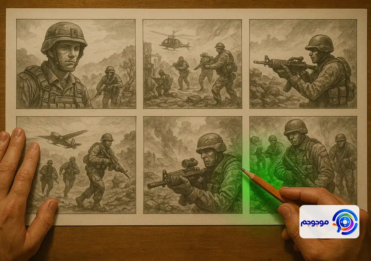 اولین نگاه به استوریبورد بازی دلتا فورس