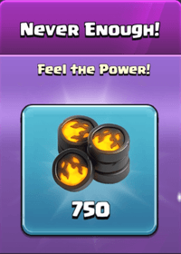 آفر 2.99 دلاری Never Enough کلش اف کلنز