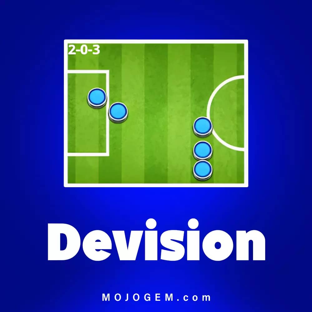ترکیب دیویژن (Division) ساکر استارز (Soccer Stars)