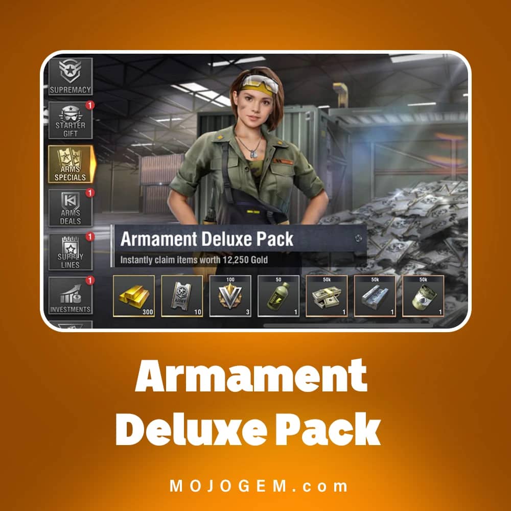 آفر 0.99 دلاری Armament Deluxe Pack وارپس (Warpath)