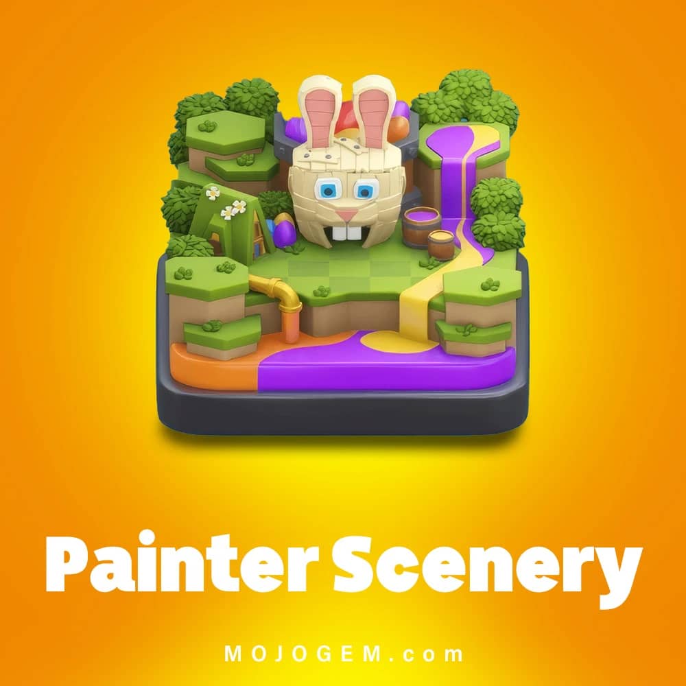 آفر منظره Painter Scenery کلش اف کلنز (Clash of Clans)