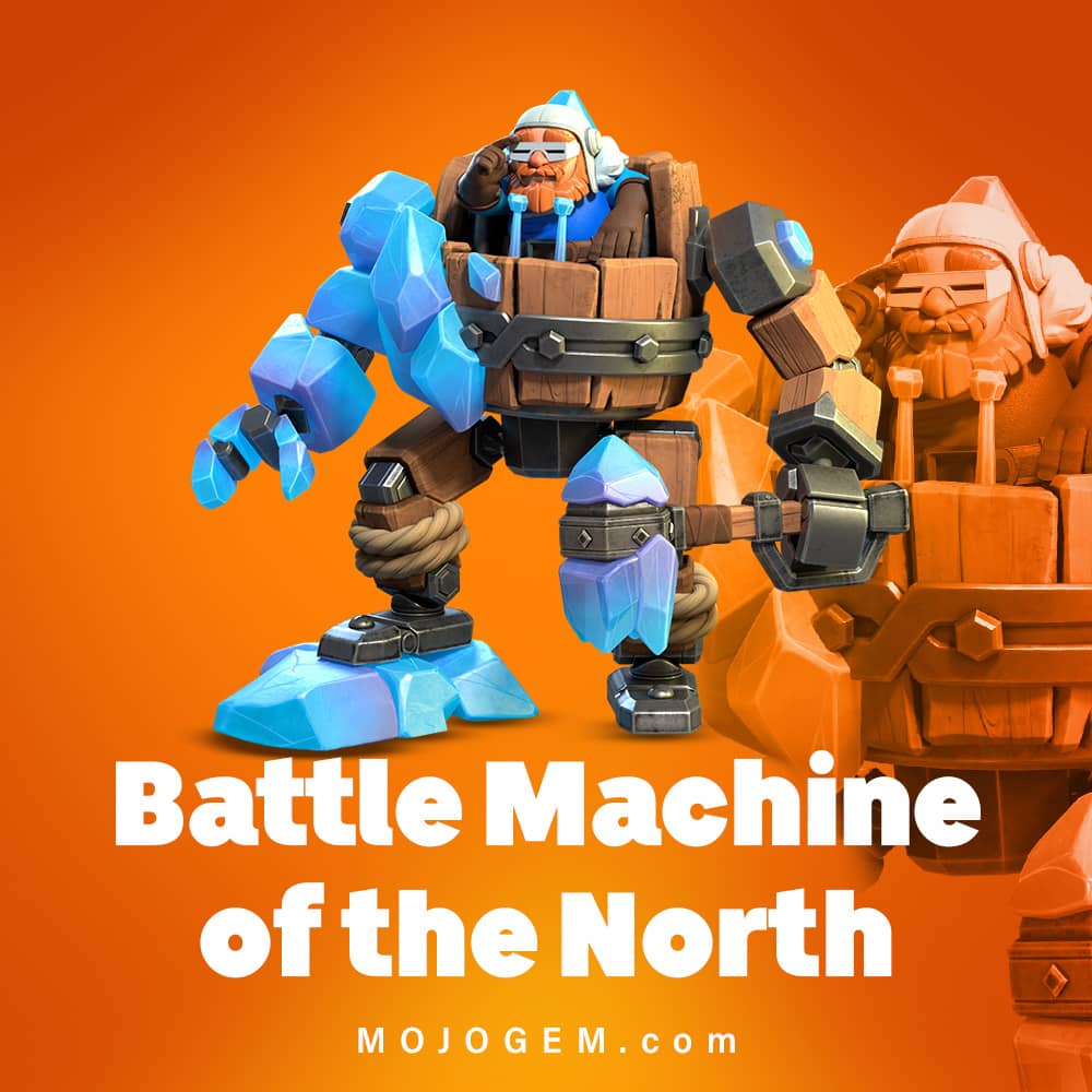 آفر اسکین Battle Machine of the North کلش اف کلنز