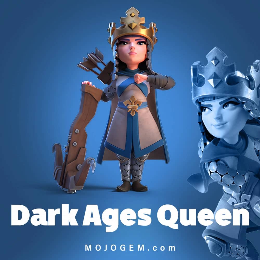 آفر اسکین Dark Ages Queen کلش اف کلنز (Clash of clans)