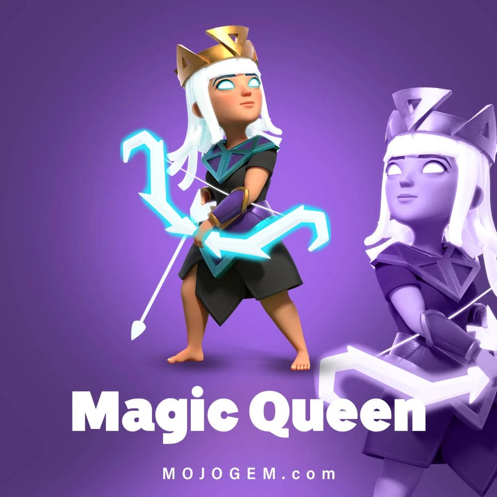 آفر اسکین Magic Queen کلش اف کلنز (Clash of clans)