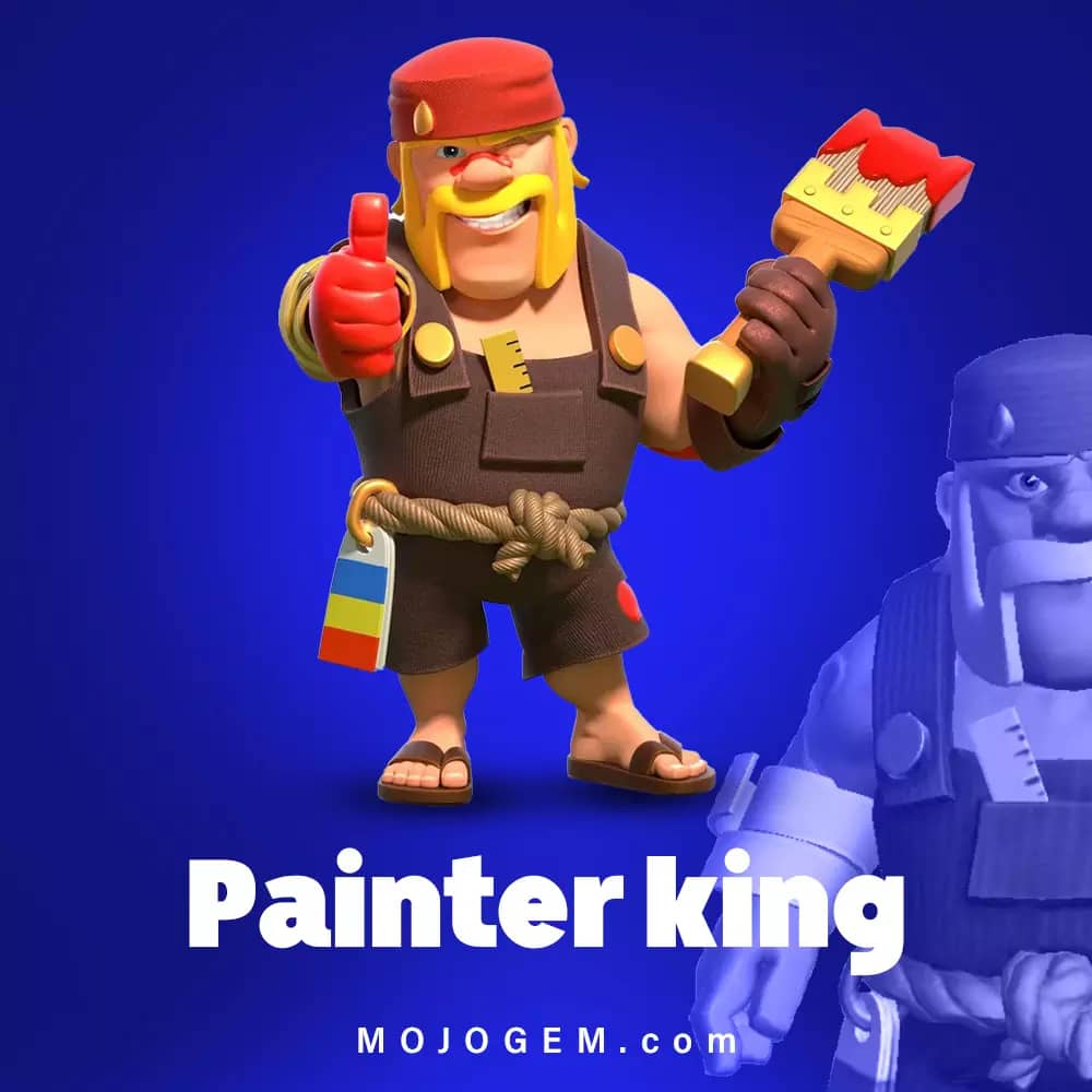 آفر اسکین Painter King کلش اف کلنز (Clash of Clans)