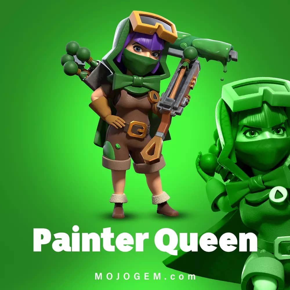 آفر اسکین Painter Queen کلش اف کلنز (Clash of Clans)