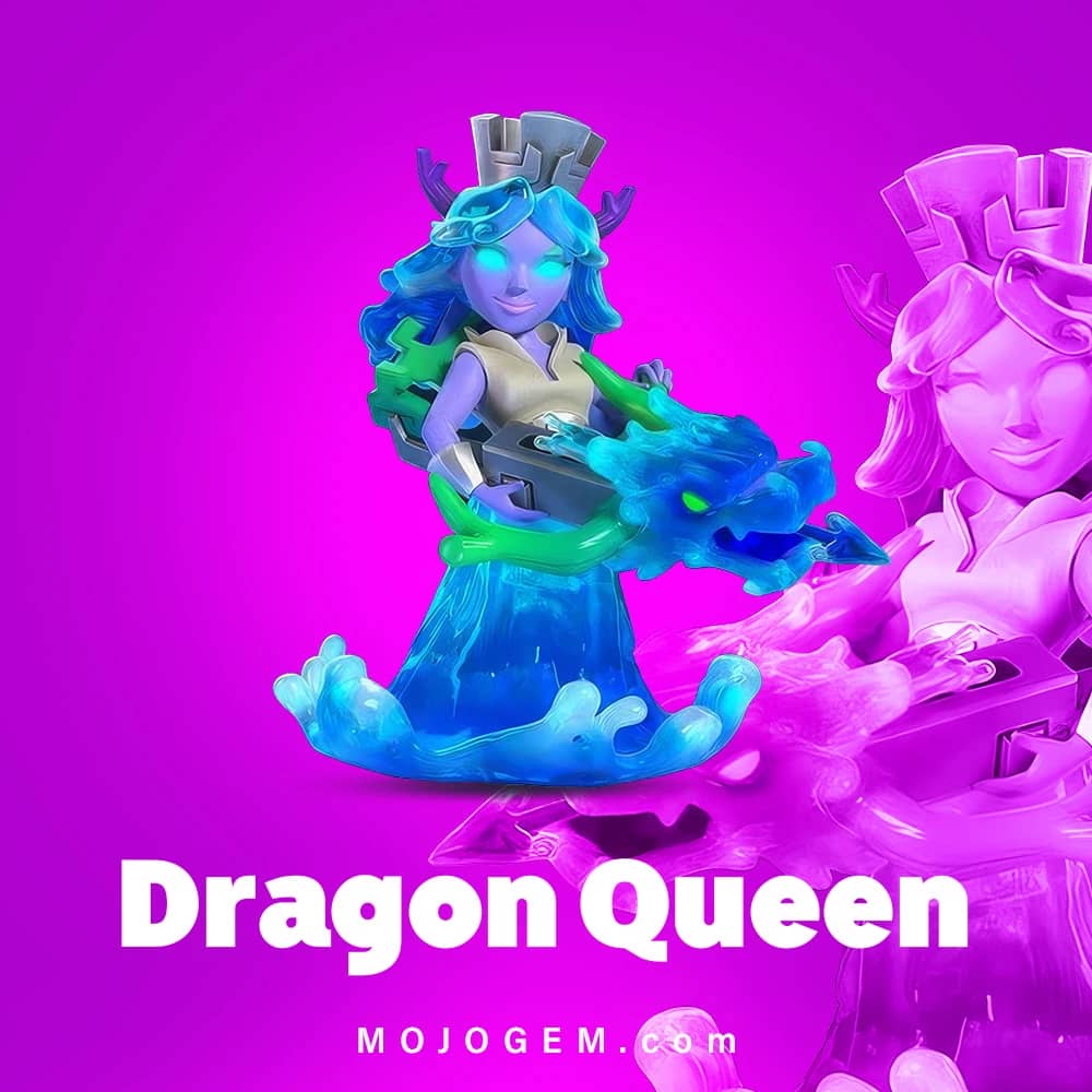آفر اسکین Dragon Queen کلش اف کلنز (Clash of Clans)
