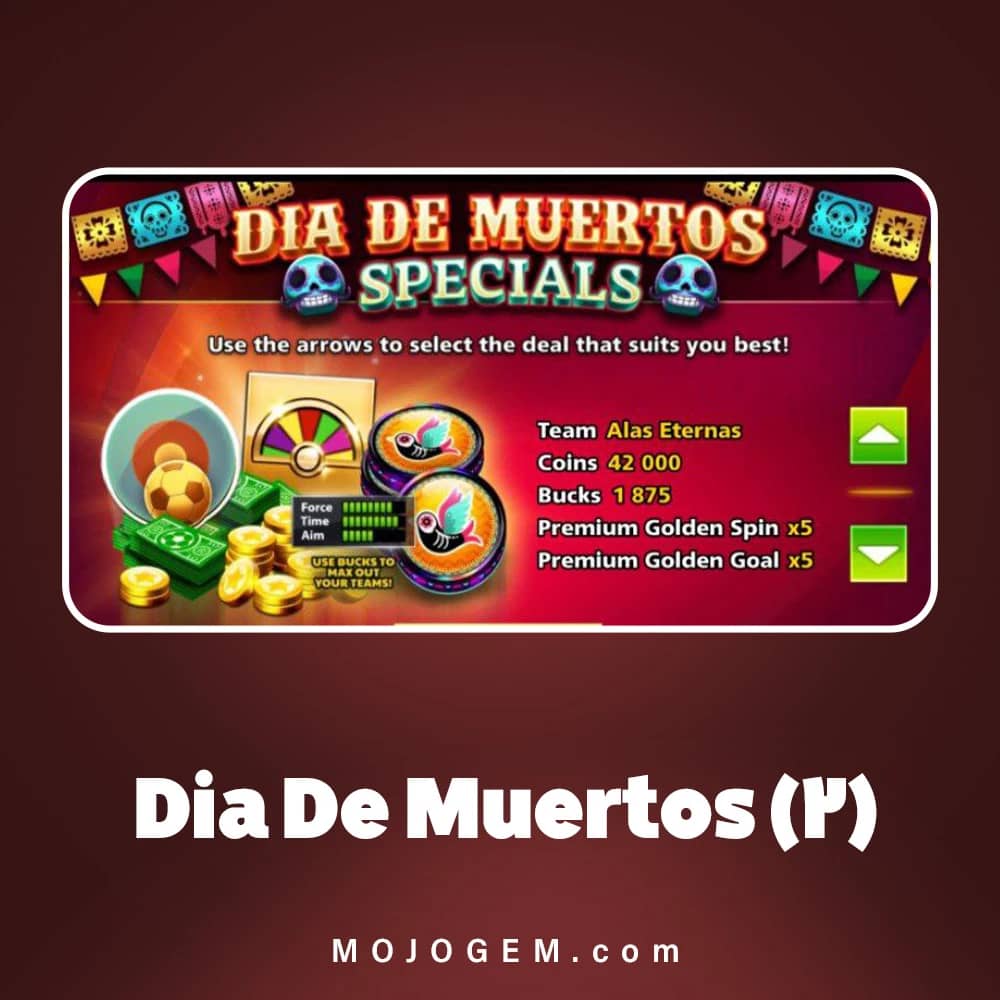 آفر (2) Dia De Muertos ساکر استارز