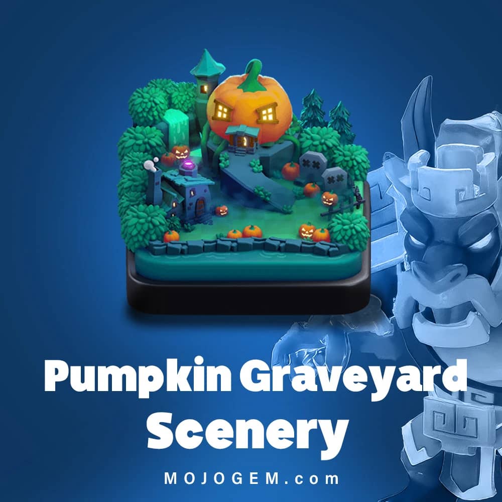 آفر منظره Pumpkin Graveyard Scenery کلش اف کلنز (Clash of Clans)
