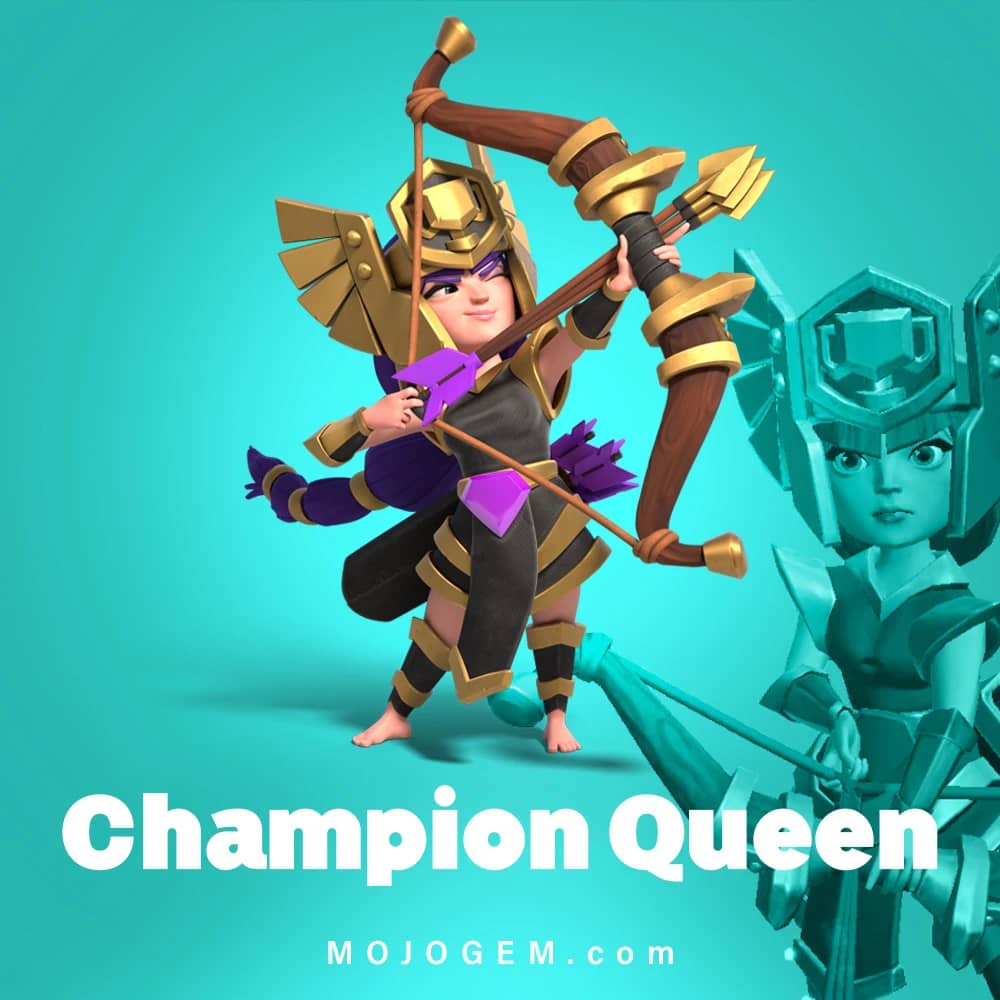 آفر اسکین Champion Queen کلش اف کلنز (Clash of Clans)