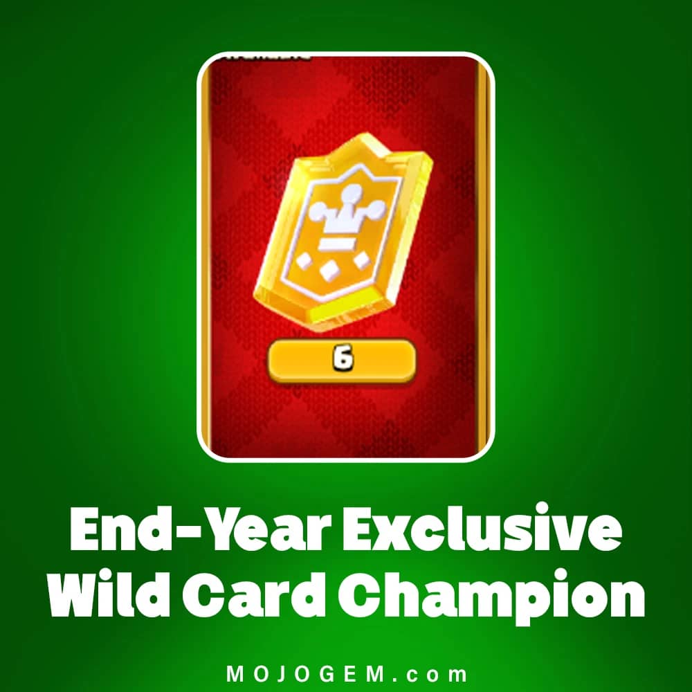 آفر End-Year Exclusive Wild Card Champion کلش رویال