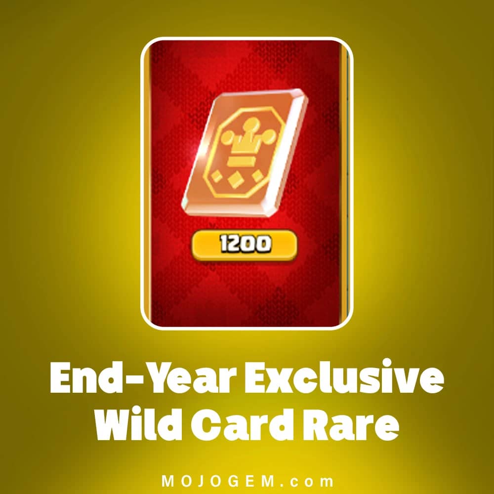 آفر End-Year Exclusive Wild Card Rare کلش رویال