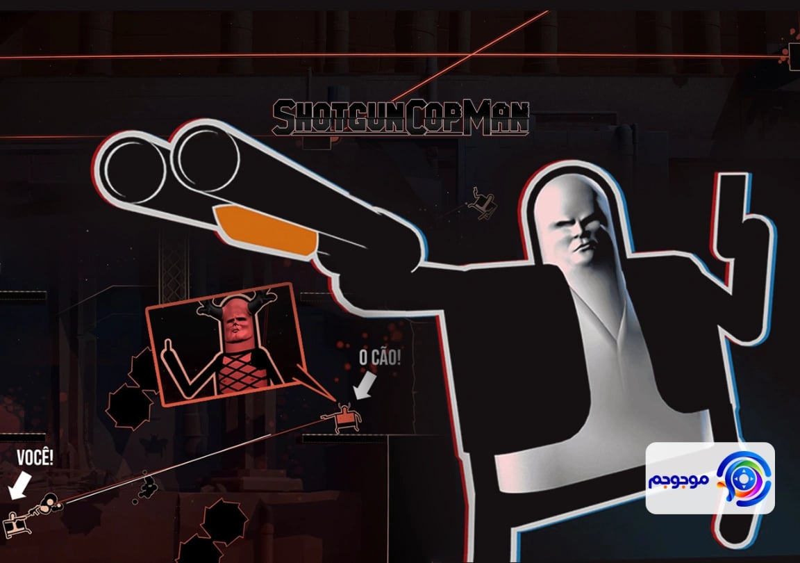 با انگشت شصت به شکار شیطان بروید: بازی جدید Shotgun Cop Man معرفی شد