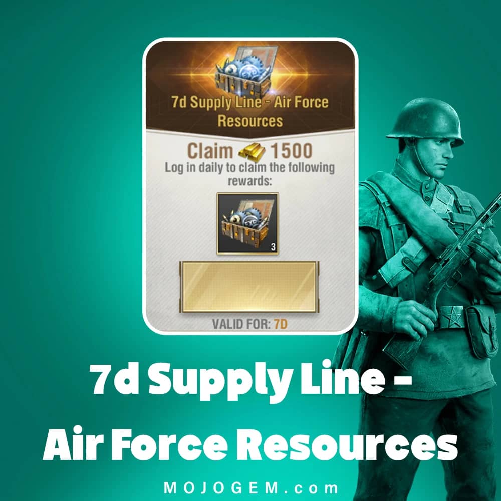 آفر 7d Supply Line - Air Force Resources وارپس (Warpath)