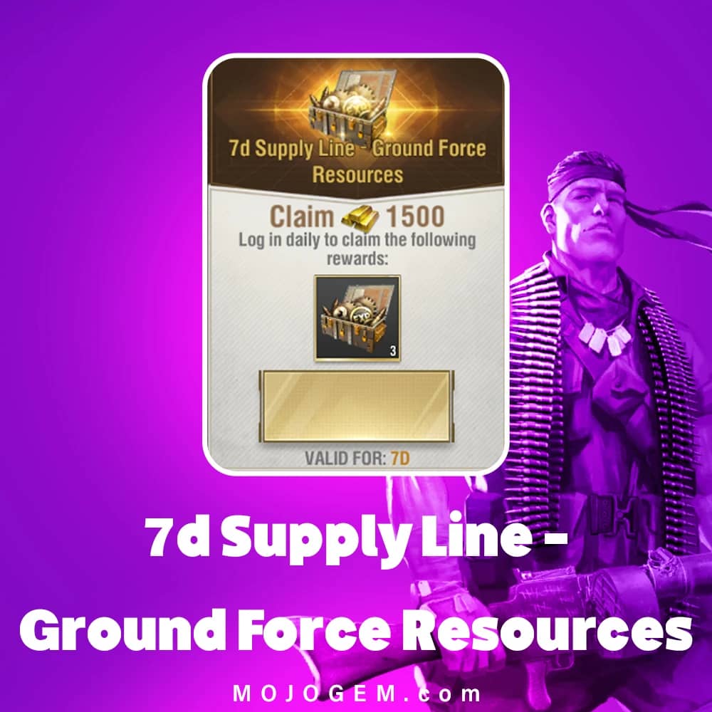 آفر 7d Supply Line - Ground Force Resources وارپس (Warpath)