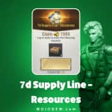 آفر 7d Supply Line - Resources وارپس (Warpath)