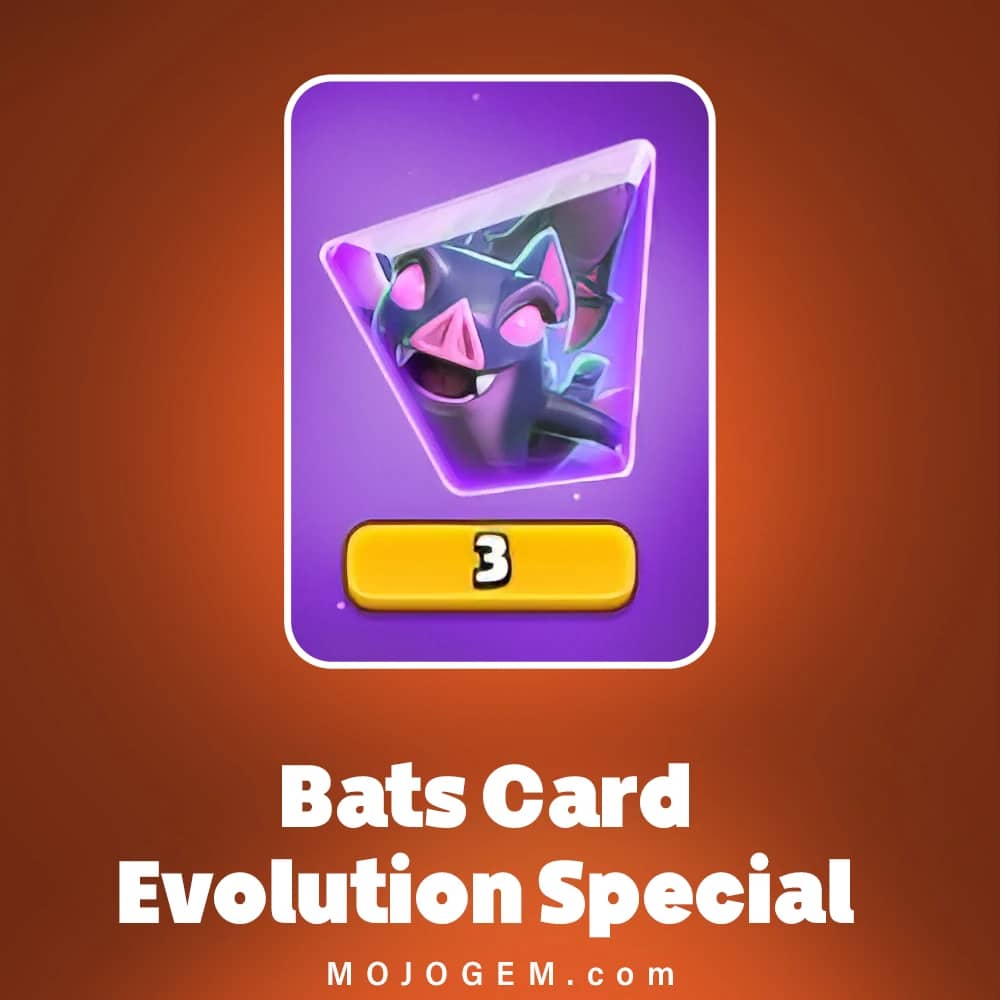 آفر Bats Card Evolution Special کلش رویال (Clash Royale)