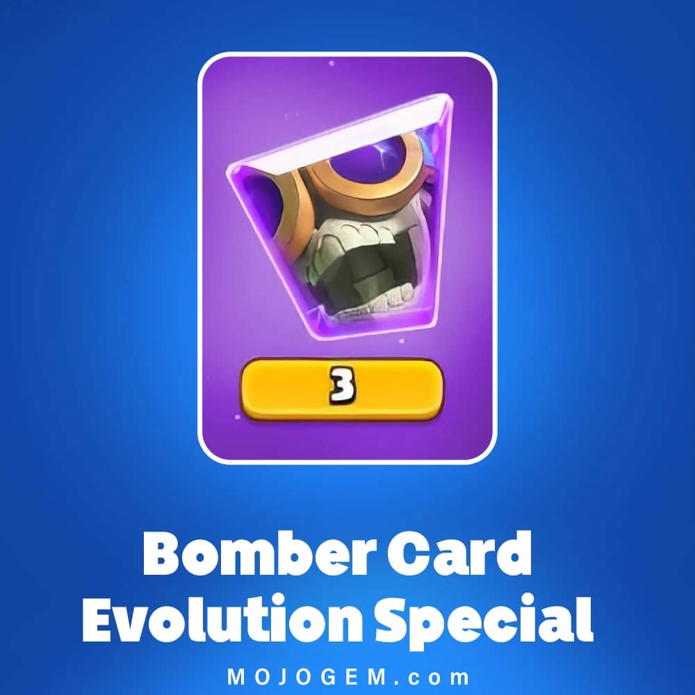 آفر Bomber Card Evolution Special کلش رویال (Clash Royale)