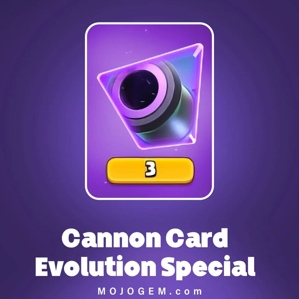 آفر Cannon Card Evolution Special کلش رویال (Clash Royale)