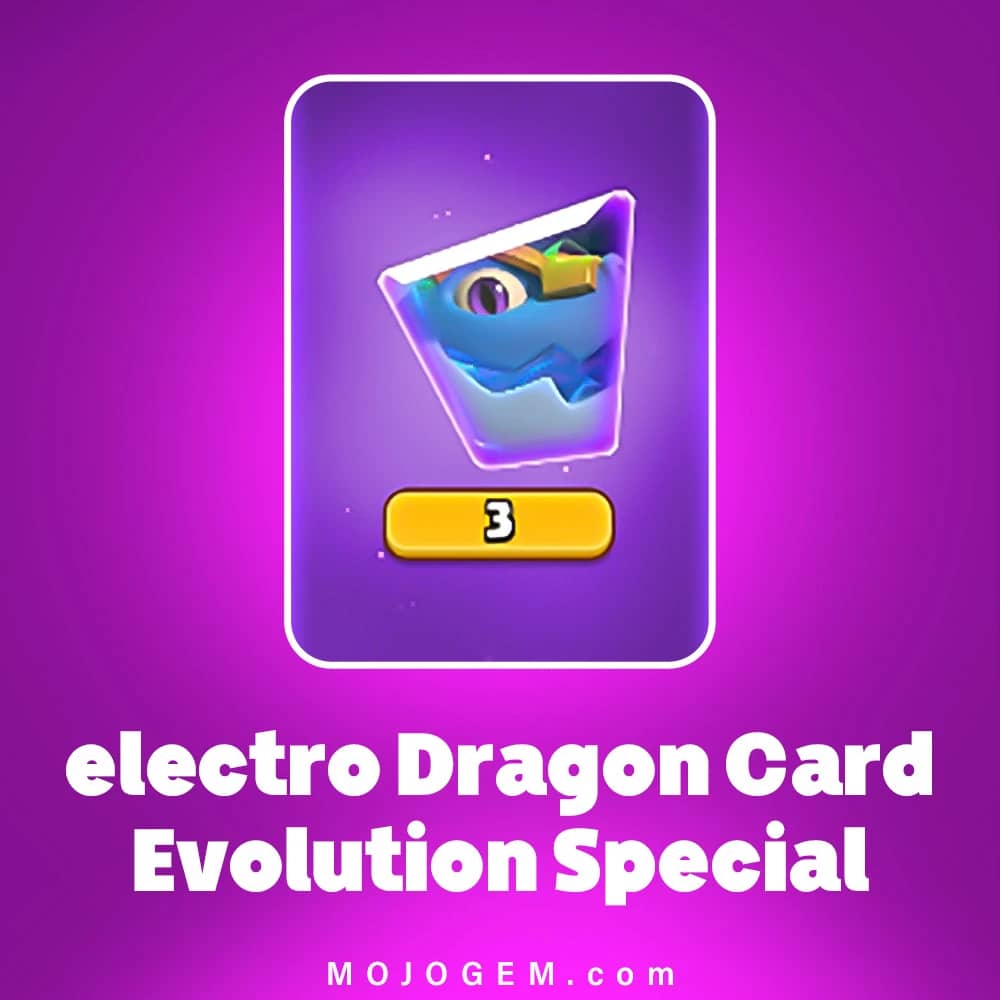 آفر Electro Dragon Card Evolution Special کلش رویال (Clash Royale)