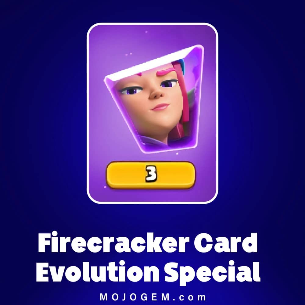 آفر Firecracker Card Evolution Special کلش رویال (Clash Royale)
