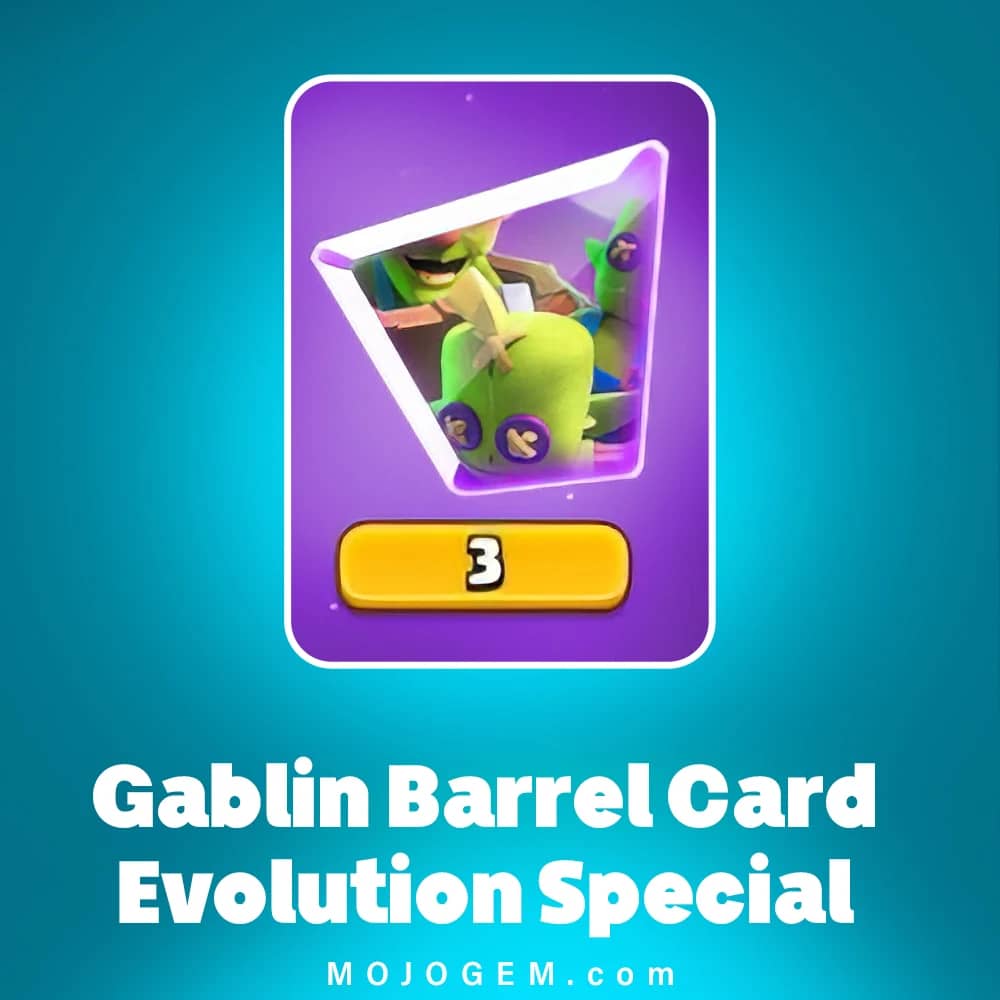 آفر Gablin Barrel Card Evolution Special کلش رویال (Clash Royale)