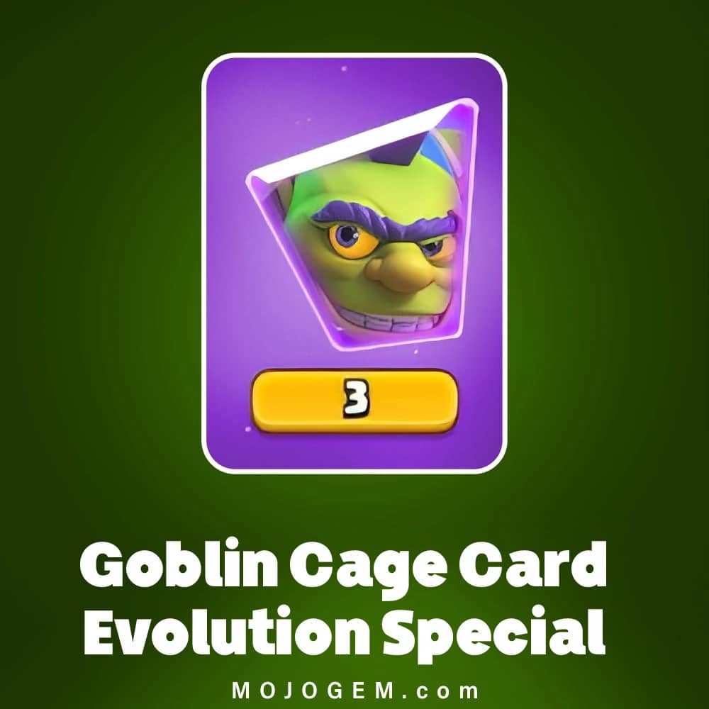 آفر Goblin Cage Card Evolution Special کلش رویال (Clash Royale)