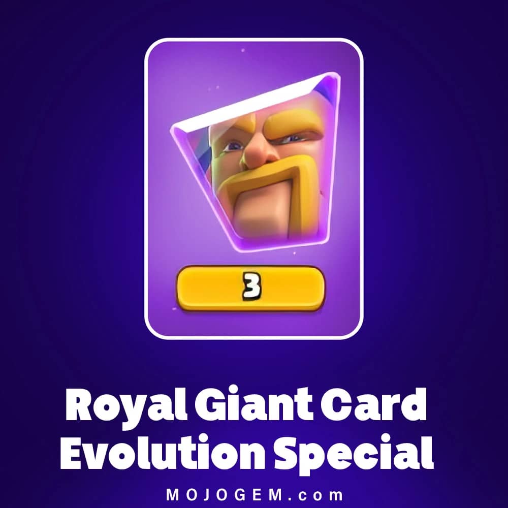 آفر Royal Giant Card Evolution Special کلش رویال (Clash Royale)
