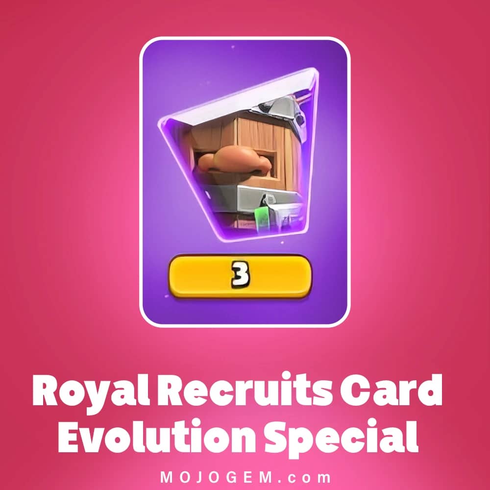 آفر Royal Recruits Card Evolution Special کلش رویال (Clash Royale)