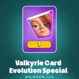 آفر Valkyrie Card Evolution Special کلش رویال (Clash Royale)