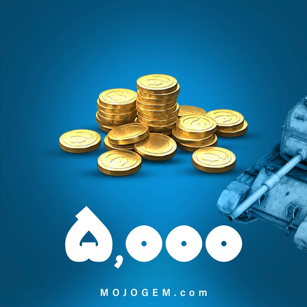 5,000 گلد باندل ورلد اف تانکز بیلتز (World of Tanks Blitz)