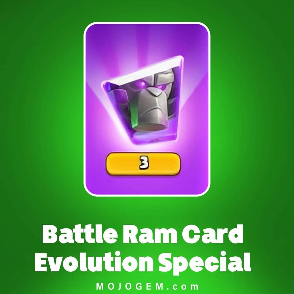 آفر Battle Ram Card Evolution Special کلش رویال (Clash Royale)