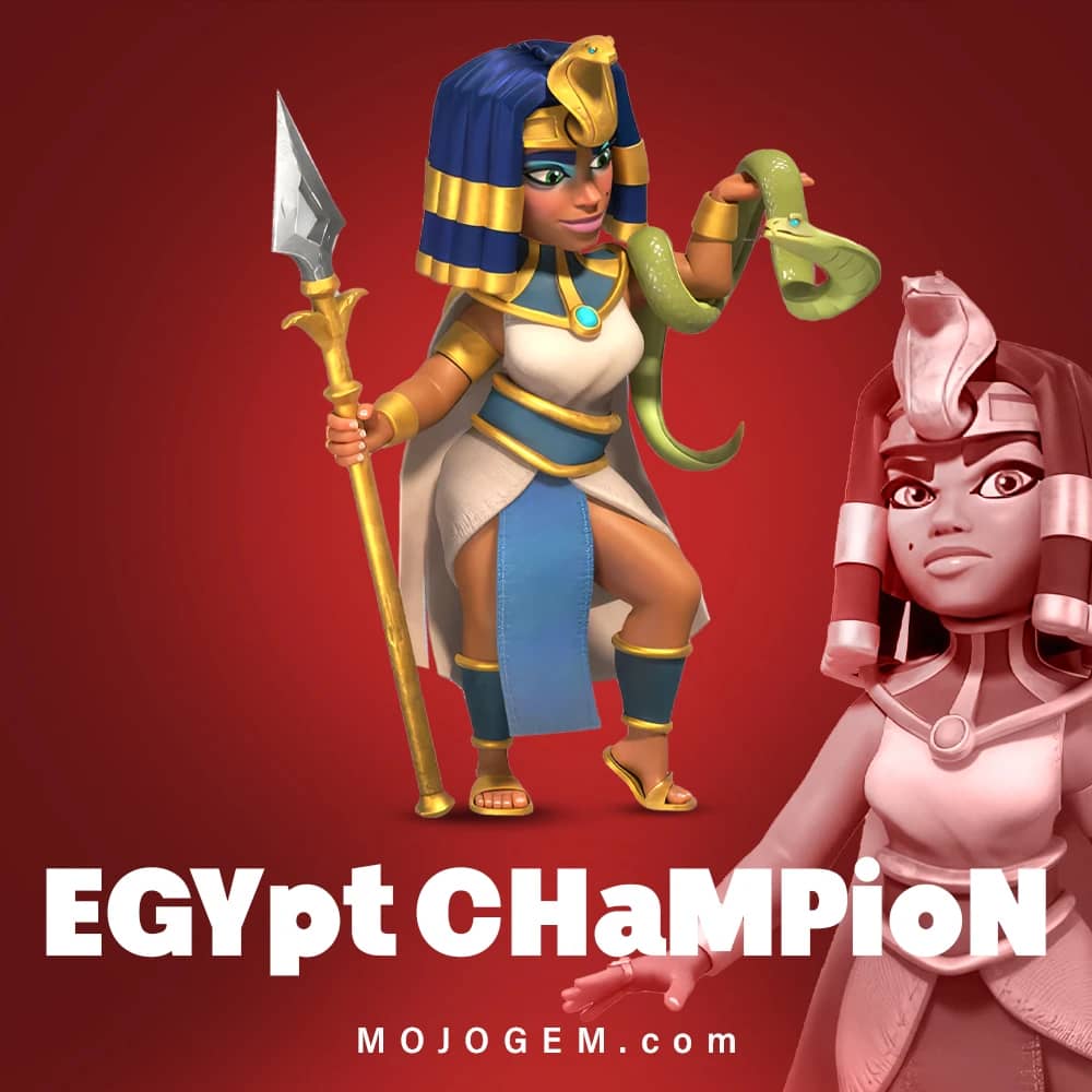 آفر اسکین Egypt Champion کلش اف کلنز (Clash of Clans)