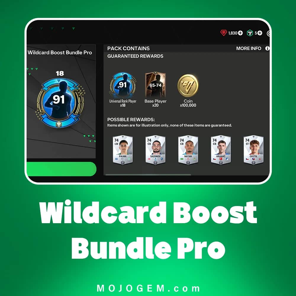 آفر Wildcard Boost Bundle Pro اف سی موبایل (FC Mobile)
