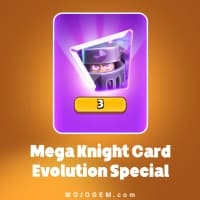 آفر Mega Knight Card Evolution Special کلش رویال (Clash Royale)