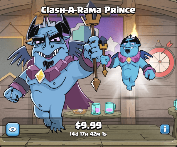 آفر اسکین ClaSH-A-RaMa PRiNCe کلش اف کلنز (Clash of Clans)