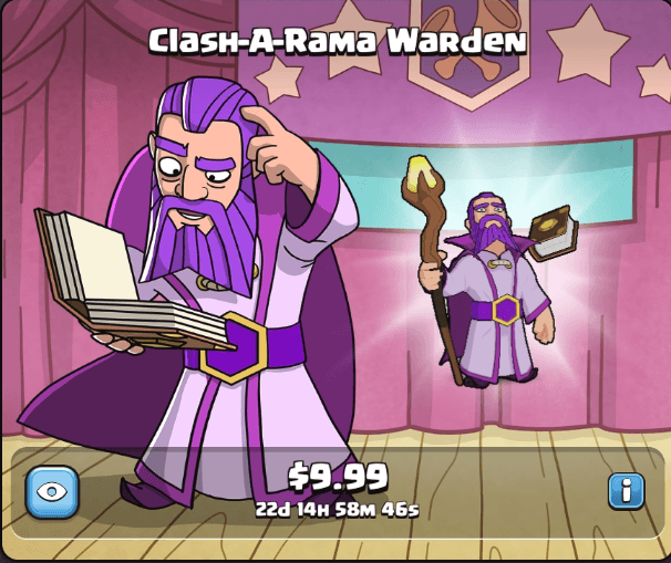 آفر اسکین ClaSH-A-RaMa WaRdeN کلش اف کلنز (Clash of Clans)
