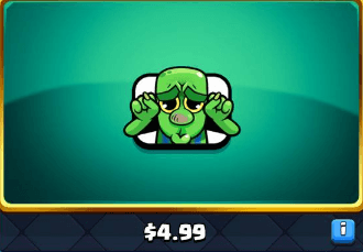 آفر Emote Goblin BooHoo کلش رویال (Clash Royale)