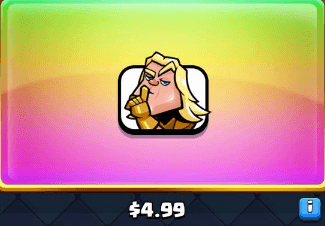 آفر Emote Golden Ratio کلش رویال (Clash Royale)