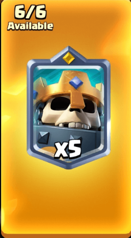 آفر Skeleton King card کلش رویال (Clash Royale)